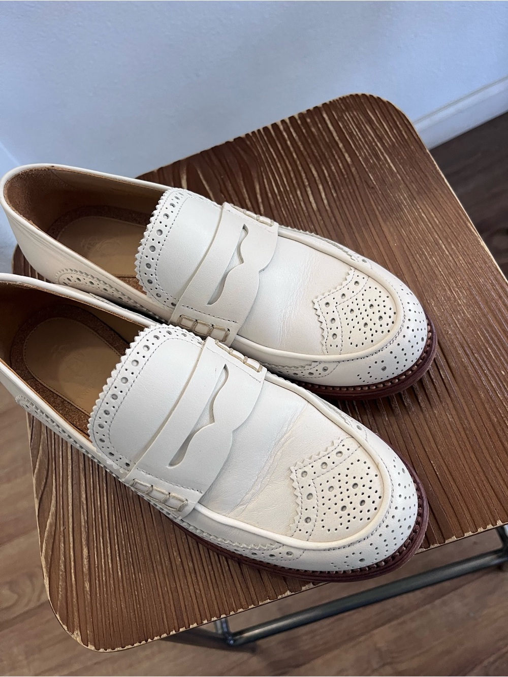 The office of Angela Scott - Ms. Charlotte Loafer  Sugar Cookie size 38